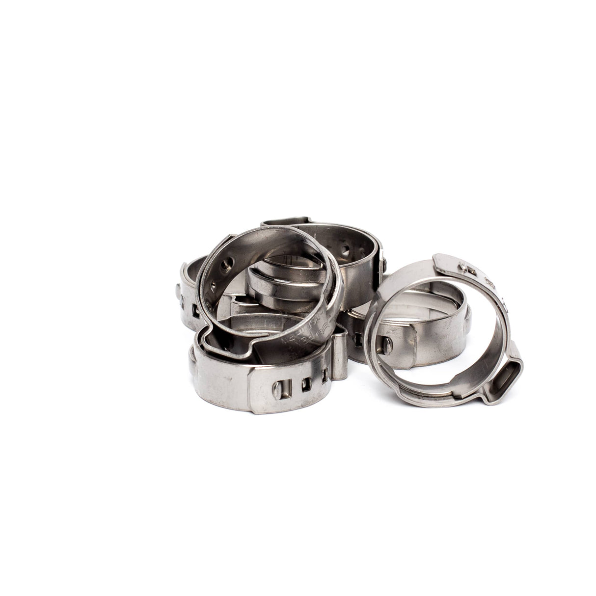 3/4" Stainless Steel Surlok Pipe Clamps - 6 Pack