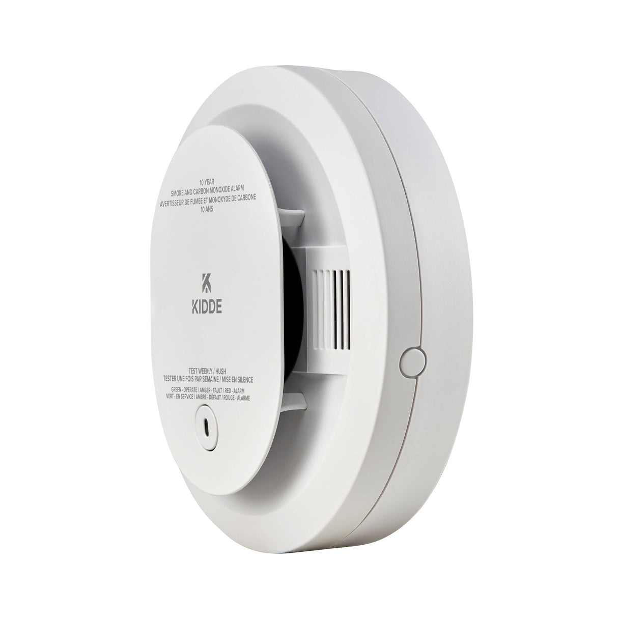 Hardwired Smoke & Carbon Monoxide Detector with Worry Free 10 Year Backup Battery - Voice Warning