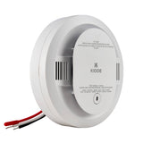 Hardwired Smoke & Carbon Monoxide Detector with Worry Free 10 Year Backup Battery - Voice Warning
