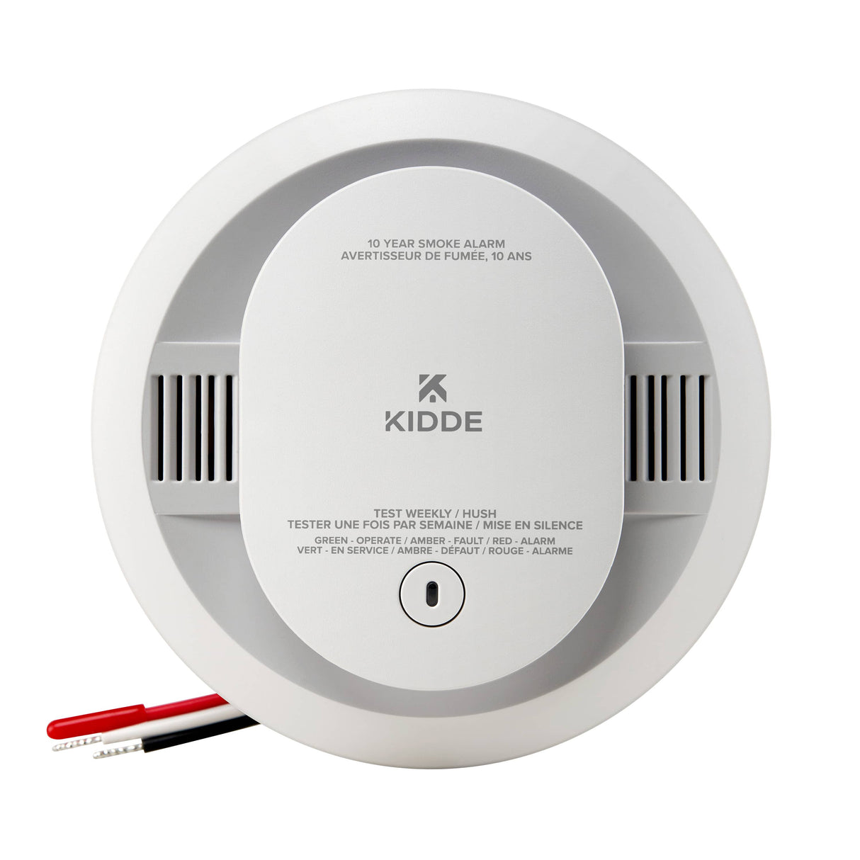 Hardwired Smoke Detector with Worry Free 10 Year Backup Battery