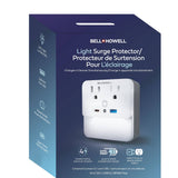 4 Outlet Light Surge Protector with LED light, 1 Type-C & 1 USB ports