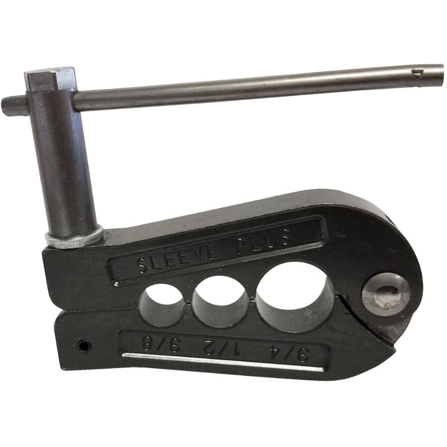 3/8", 1/2" & 3/4" Universal Crimp Tool for PEX Pipe