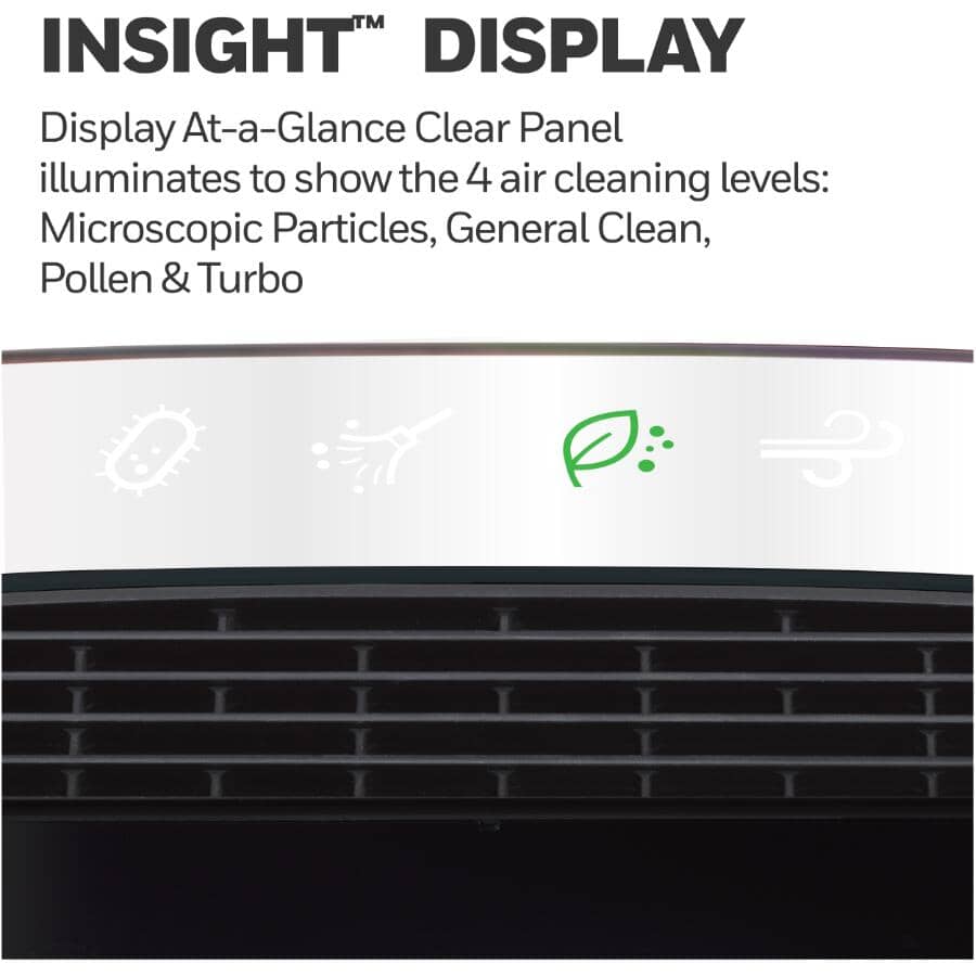 Power Insight HEPA Air Purifier Console - White