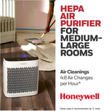Power Insight HEPA Air Purifier Console - White