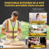 White Electric Cooker - 1.5 L