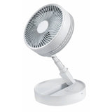 Two in One Table & Floor Rechargeable Fan - 10" Diameter, 3 Speed Settings