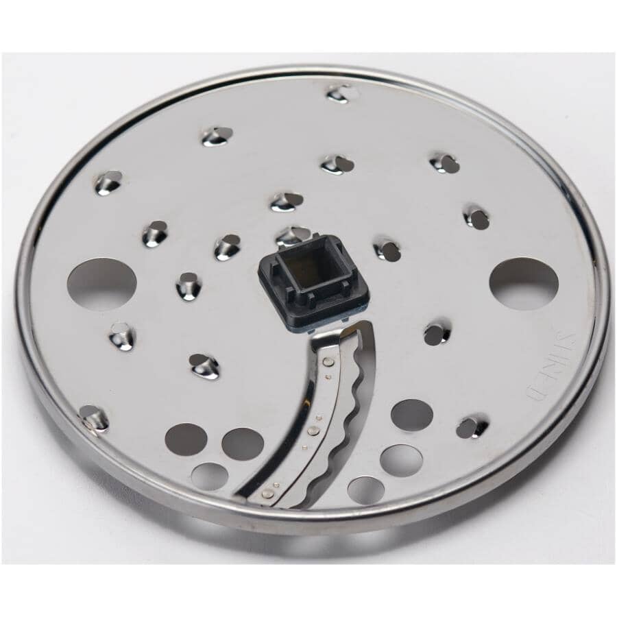 8 Cup Food Processor/Chopper with Detachable Side Chute - Black, 500W