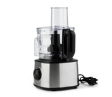8 Cup Food Processor/Chopper with Detachable Side Chute - Black, 500W