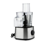 8 Cup Food Processor/Chopper with Detachable Side Chute - Black, 500W