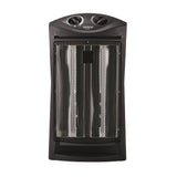 1500W Infrared Quartz Heater - with Thermostat, Black