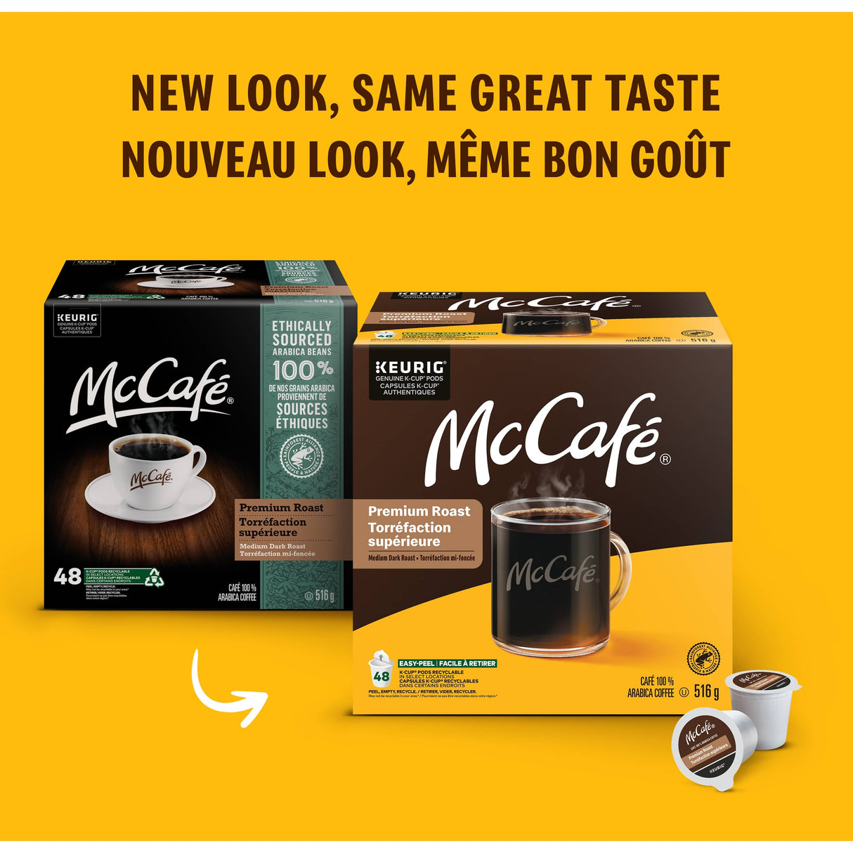 Premium Medium Dark Roast K-Cup Coffee Pods - 12 Pack