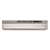 NU2 30" Under Cabinet Range Hood -  210 Max CFM, Stainless Steel