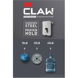 CLAW Drywall Picture Hangers - 15 lb, 5 Pack