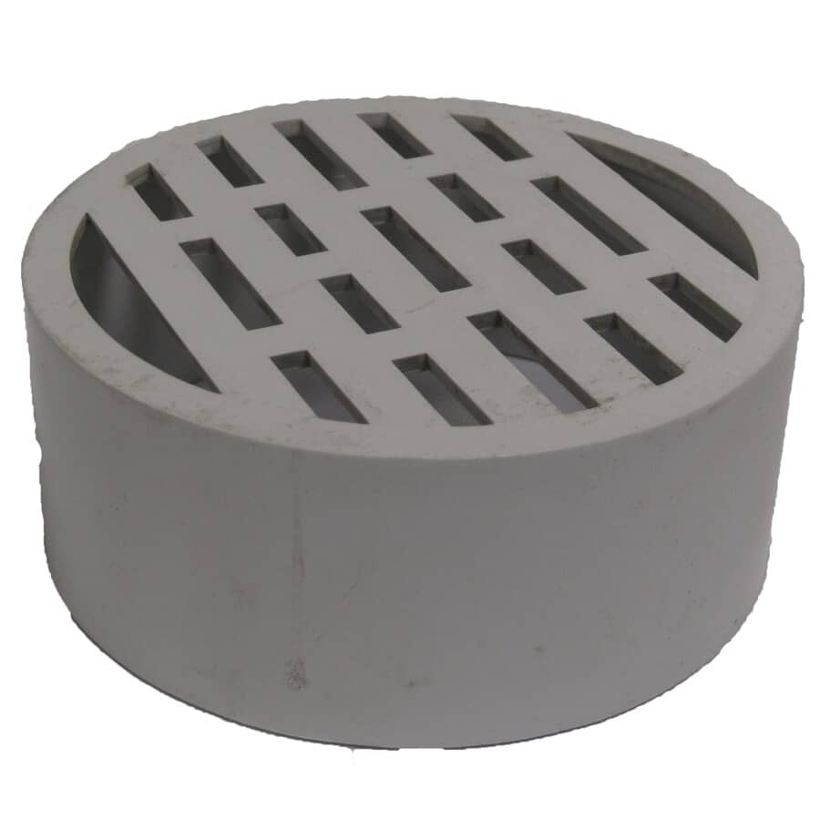 4" PVC Sewer Drain Grate