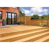 4 x 4 x 8' Sienna Pressure Treated Lumber