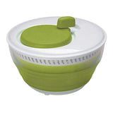 3 L Collapsible Salad Spinner - Green