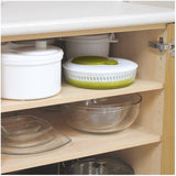 3 L Collapsible Salad Spinner - Green