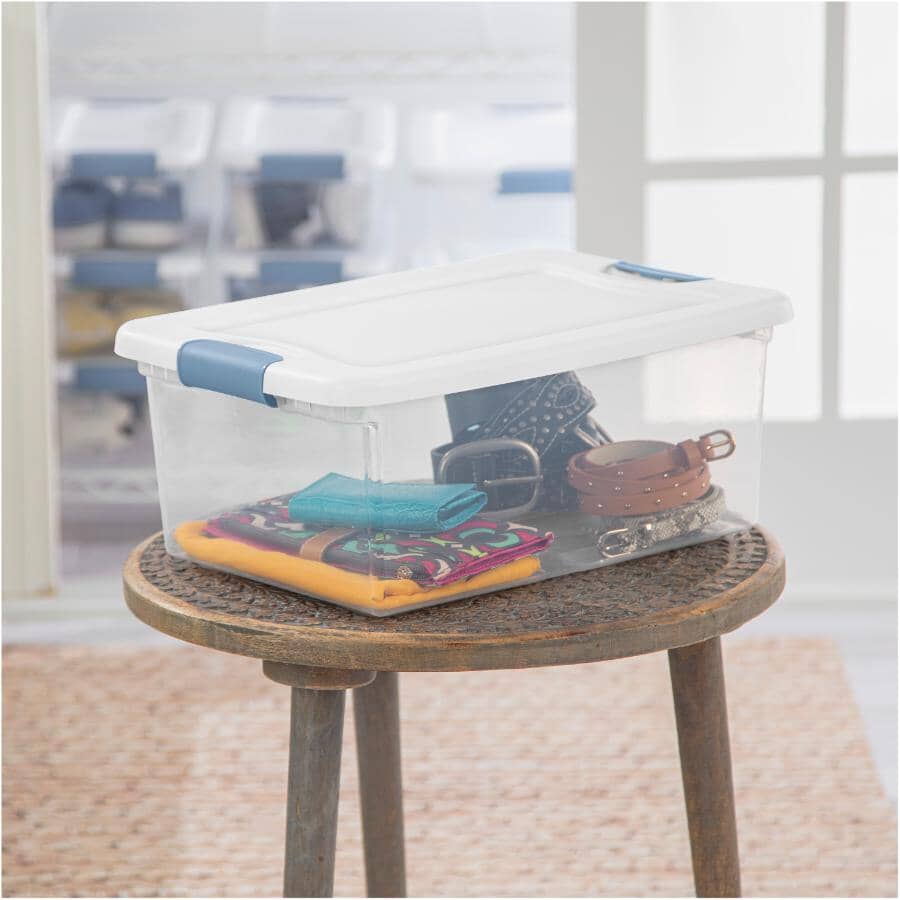 14L Latch Clear Storage Box