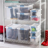 24L Latch Clear Storage Box