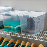 24L Latch Clear Storage Box