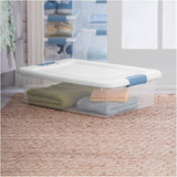 30L Latch Clear Storage Box