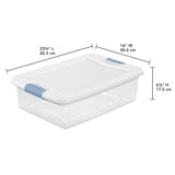 30L Latch Clear Storage Box