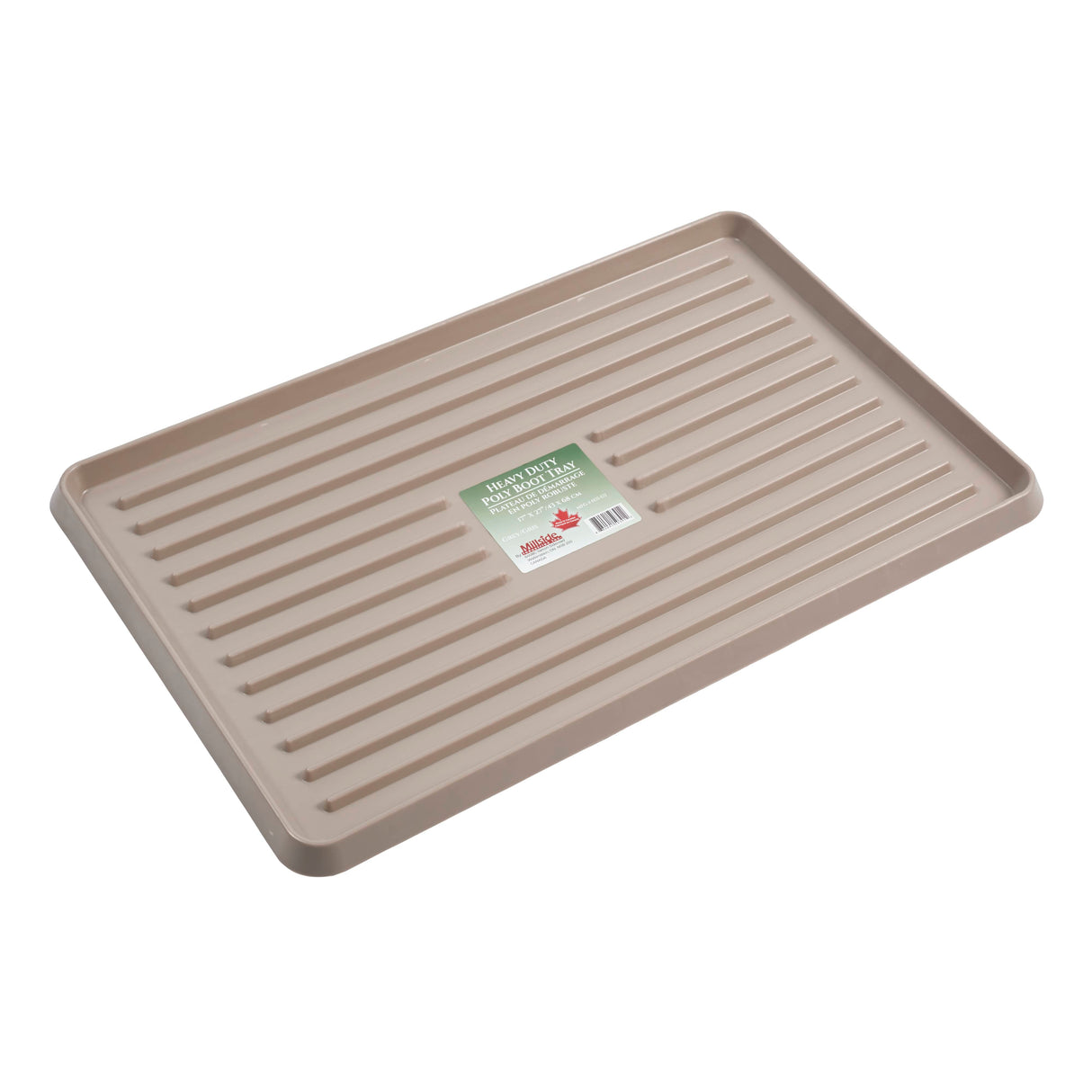 Beige Boot Tray - 27" x 17"