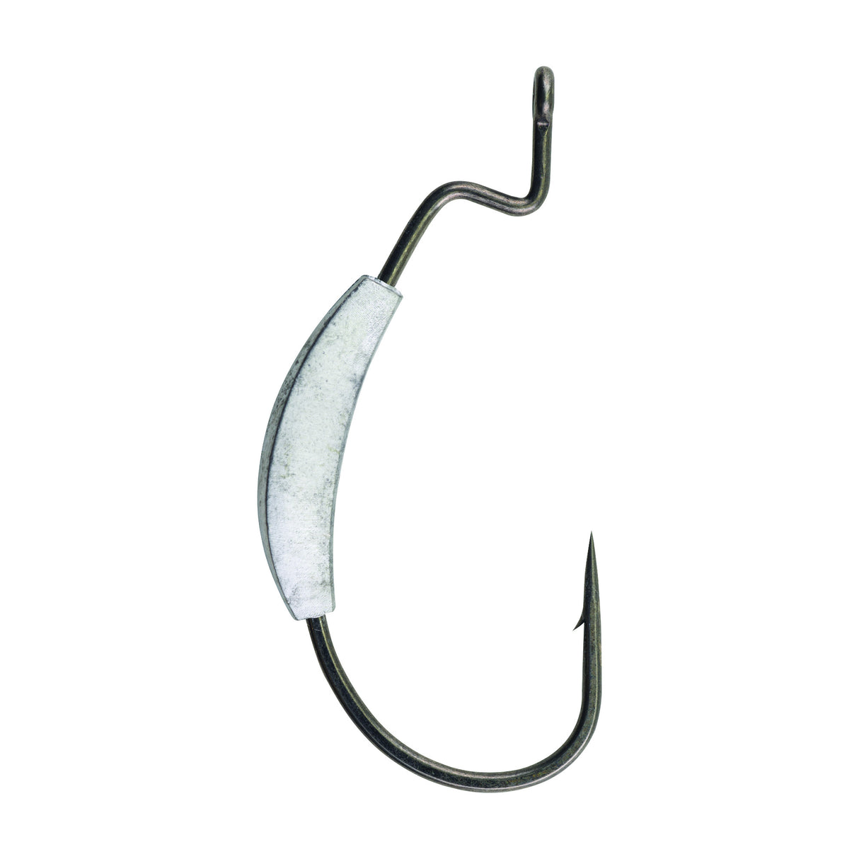 Berkley FSN19WEWGB7/0 Fusion19 Weighted EWG Hook, Size 7/0, 3/8 oz Needle Point, Extra Wide Gap, Smoke Satin, 4 per Pack