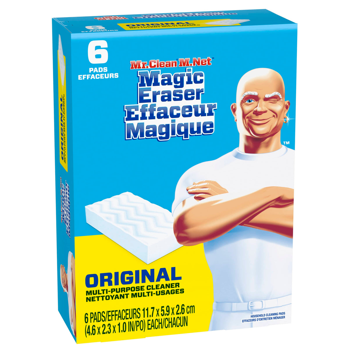 6 Pack of All Purpose Magic Eraser Sponges