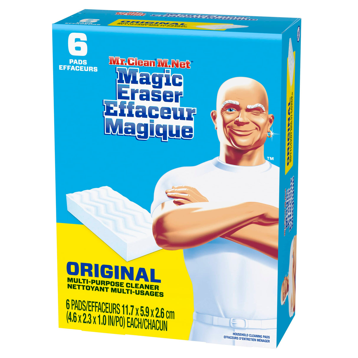 6 Pack of All Purpose Magic Eraser Sponges