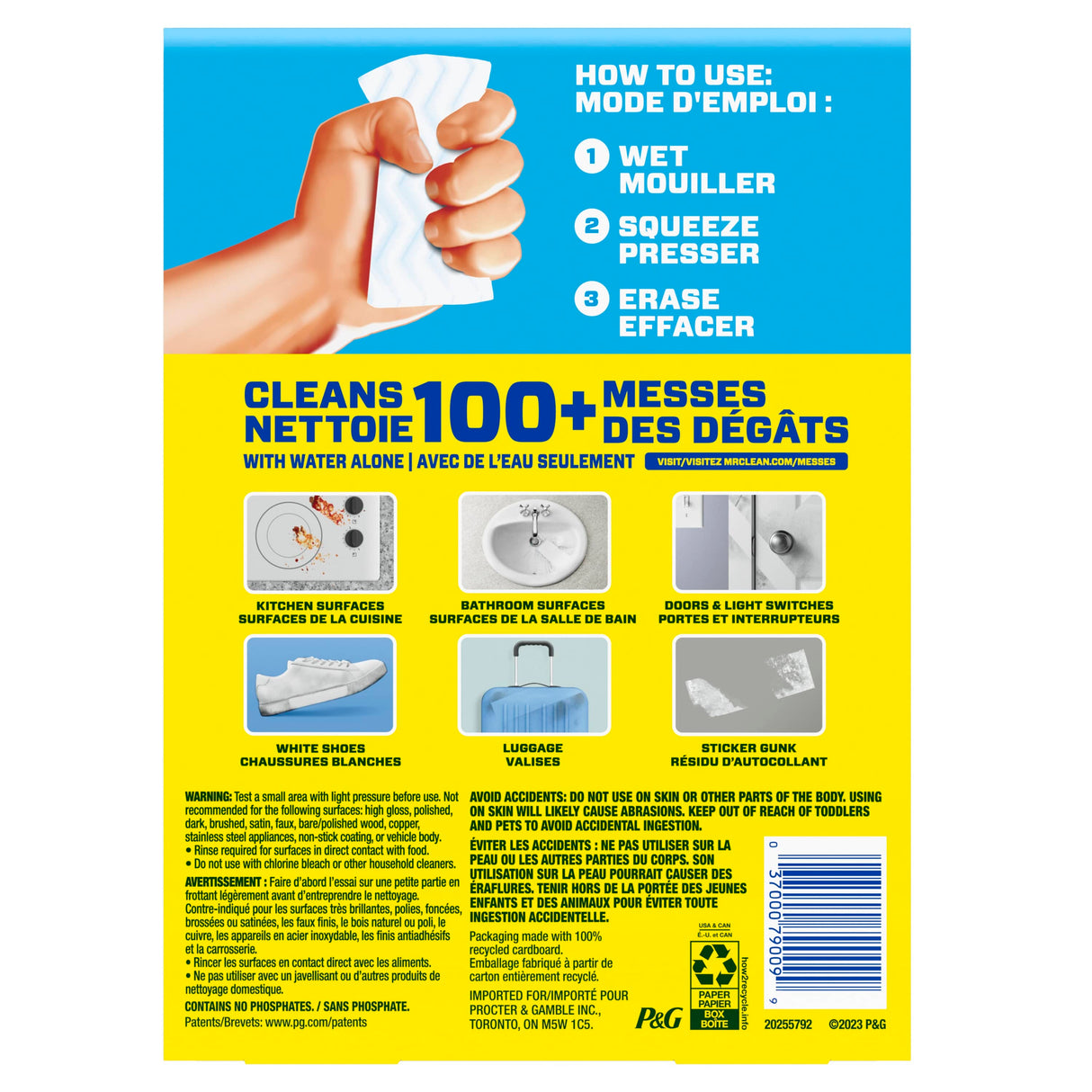 6 Pack of All Purpose Magic Eraser Sponges