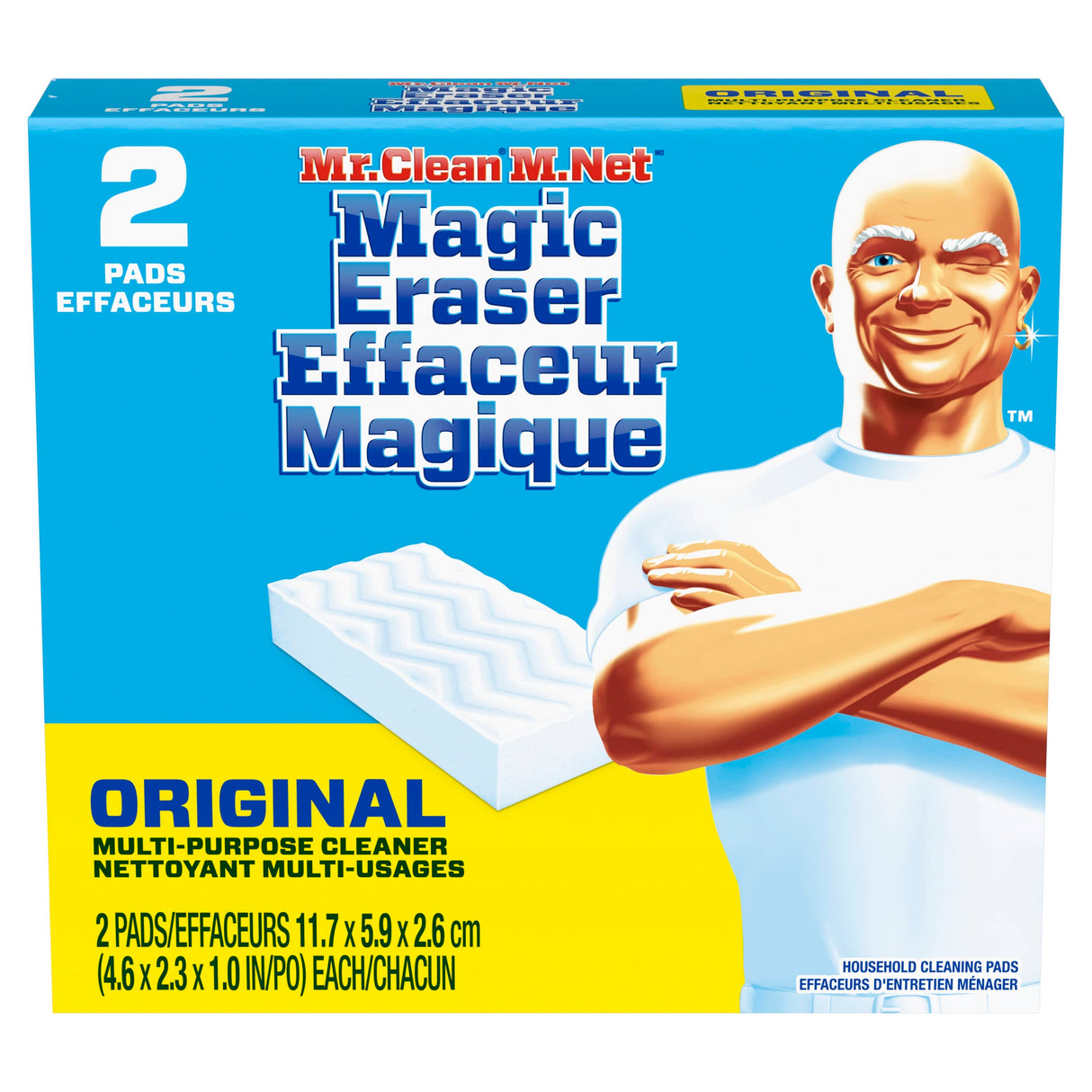 2 Pack Original Magic Eraser All Purpose Sponges