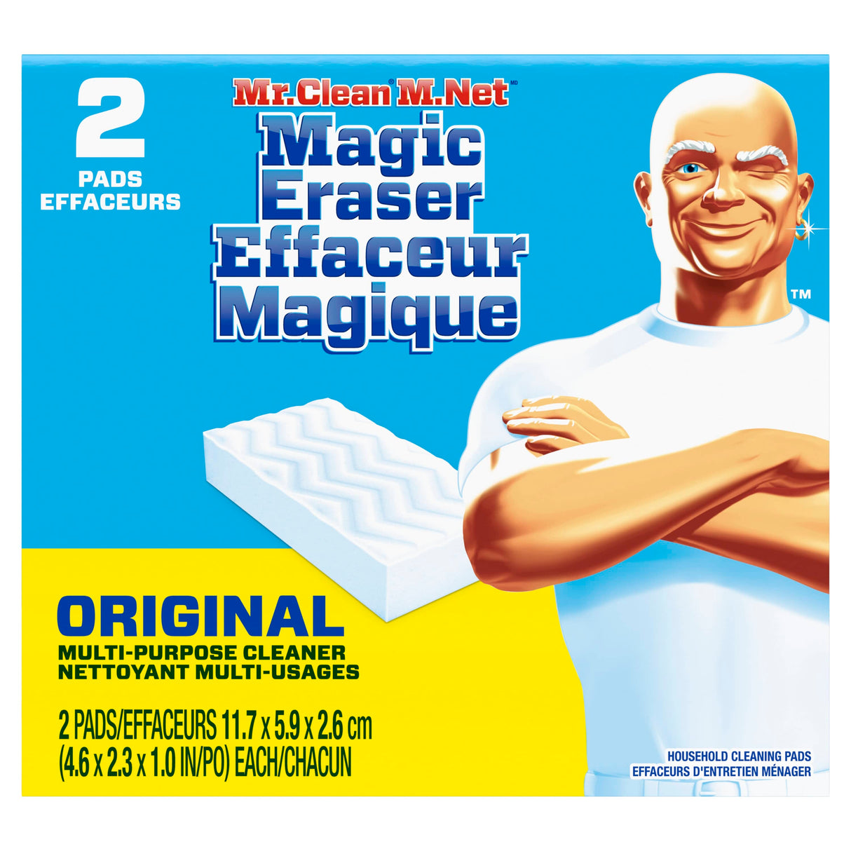 2 Pack Original Magic Eraser All Purpose Sponges