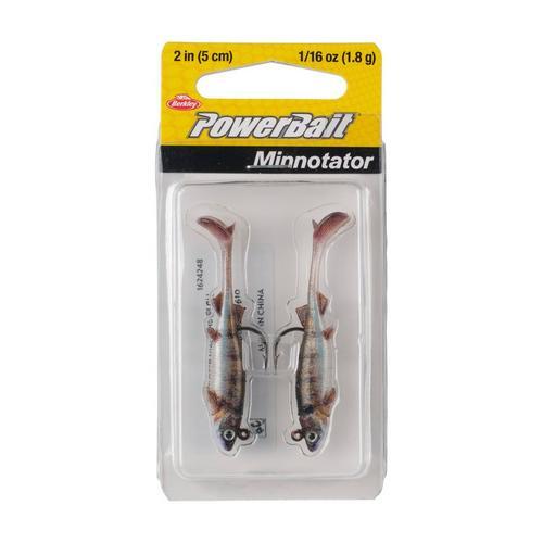 Berkley PBMNT116-HDBLG PowerBait Minnotator, HD Bluegill, 2", 2/Clam
