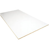 49" x 97" x 5/8" (15.5 mm) White Melamine Panel