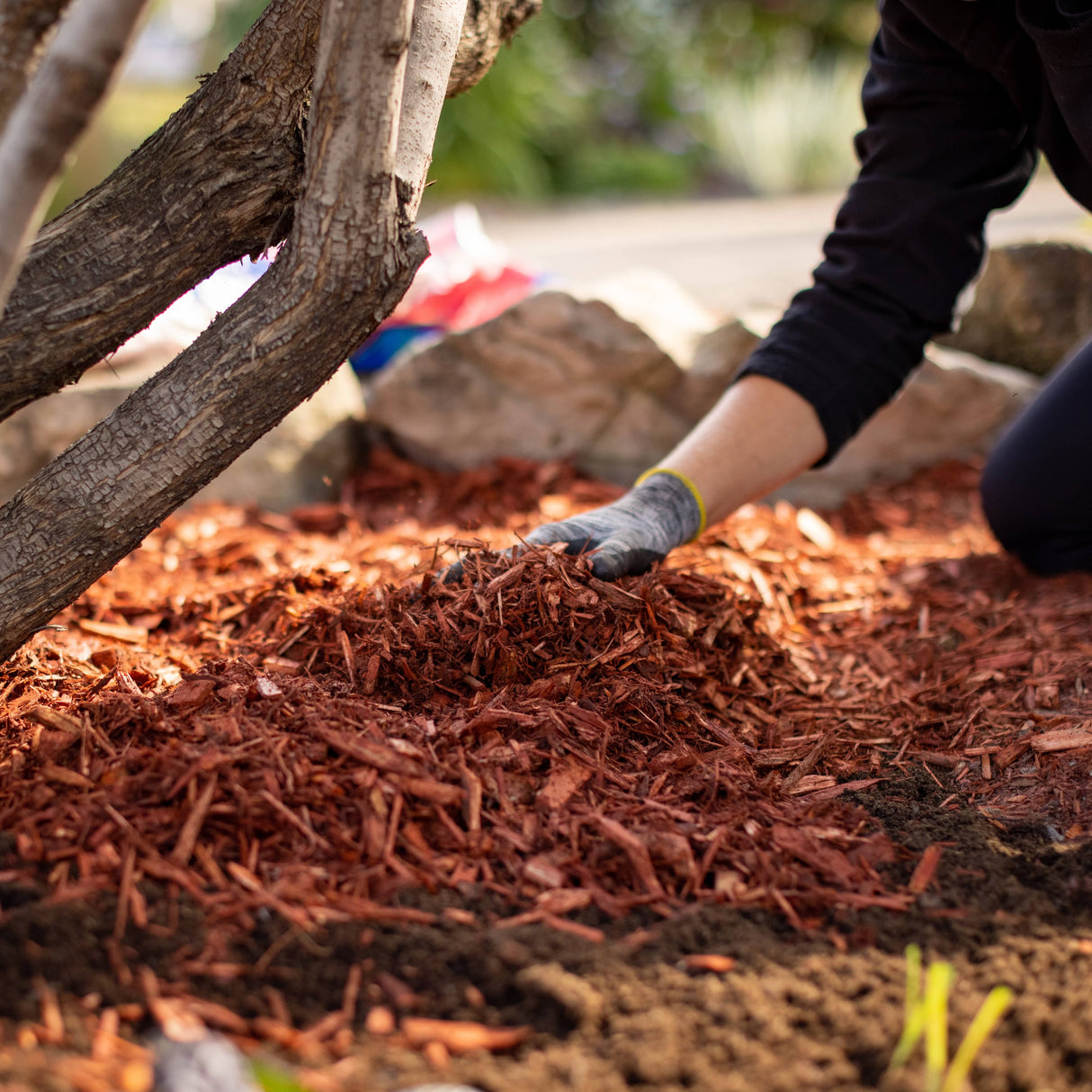 Nature Scapes Sierra Red Garden Mulch - 42.5 L