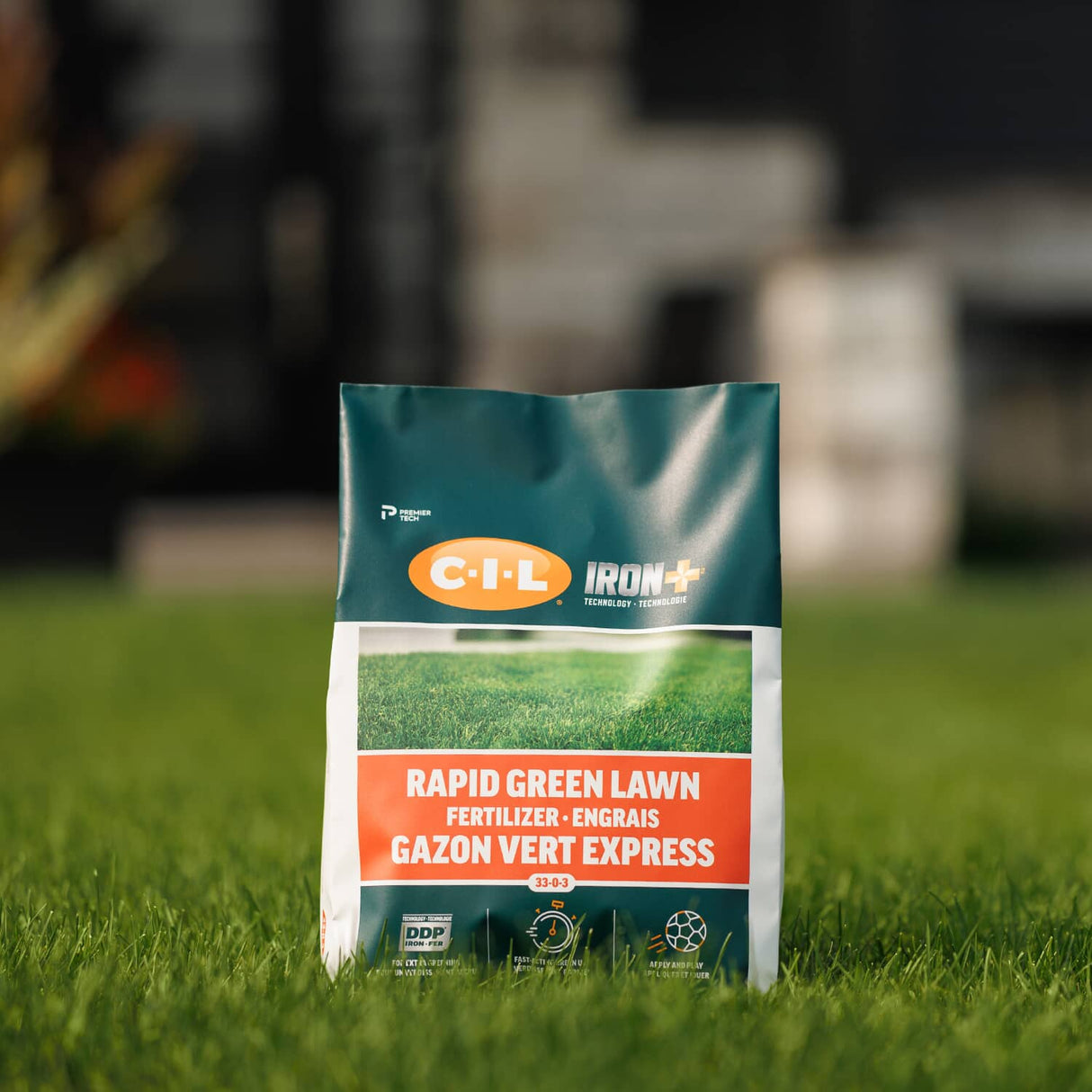 33-0-3 Iron+ Lawn Fertilizer - 10 kg