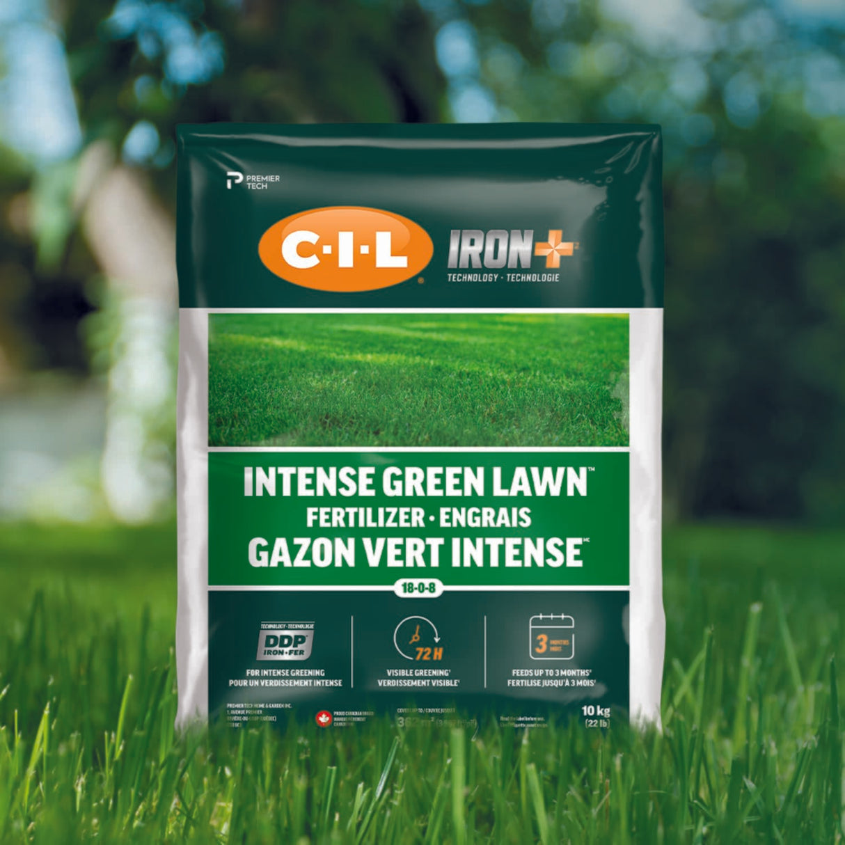 18-0-8 Iron+ Lawn Fertilizer - 10 kg