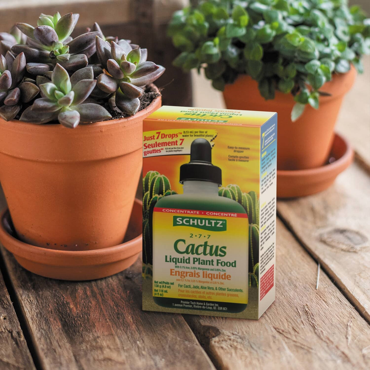 Liquid Cactus Plant Food - 2-7-7, 118 ml