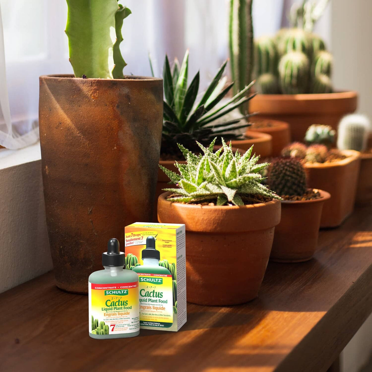 Liquid Cactus Plant Food - 2-7-7, 118 ml