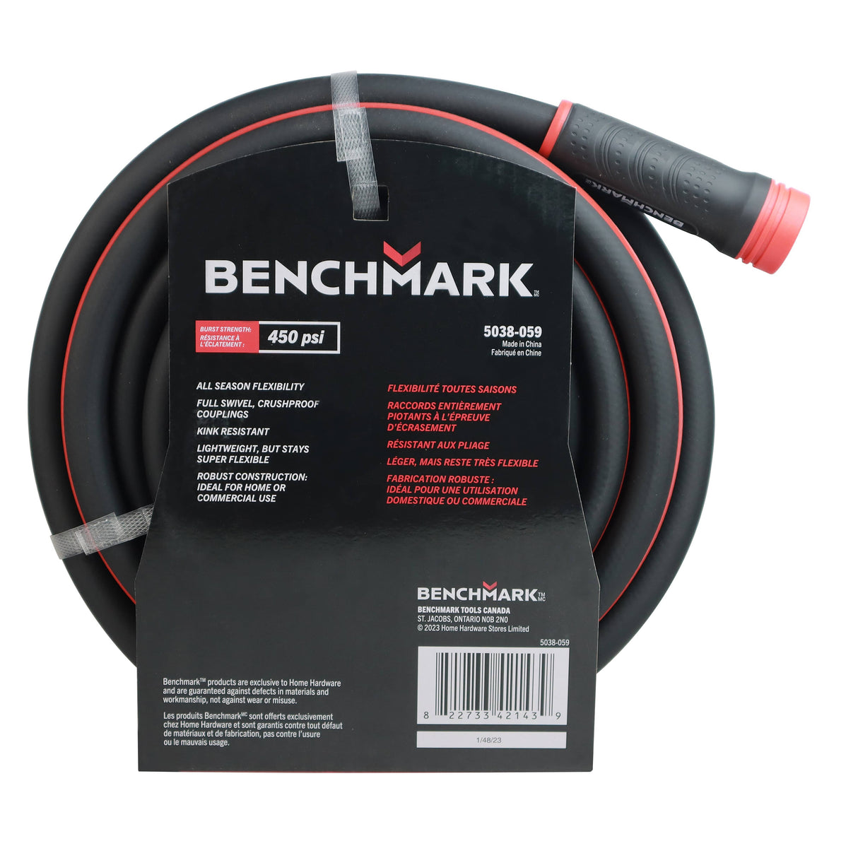 100' Hybrid Hot Water Garden Hose