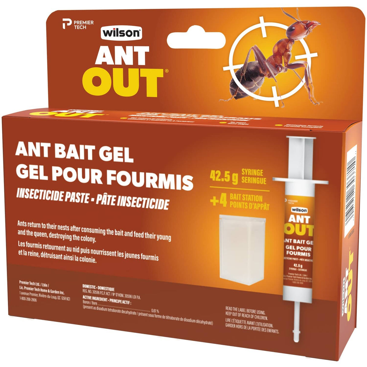 AntOut Gel Bait Kit, with Syringe