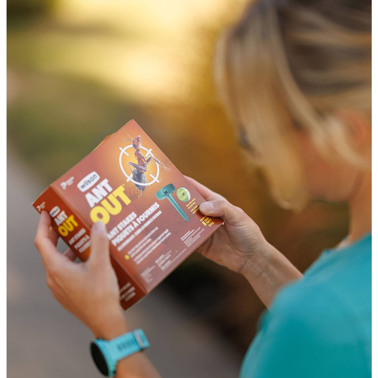 AntOut Outdoor Ant Stakes - 6 Pack