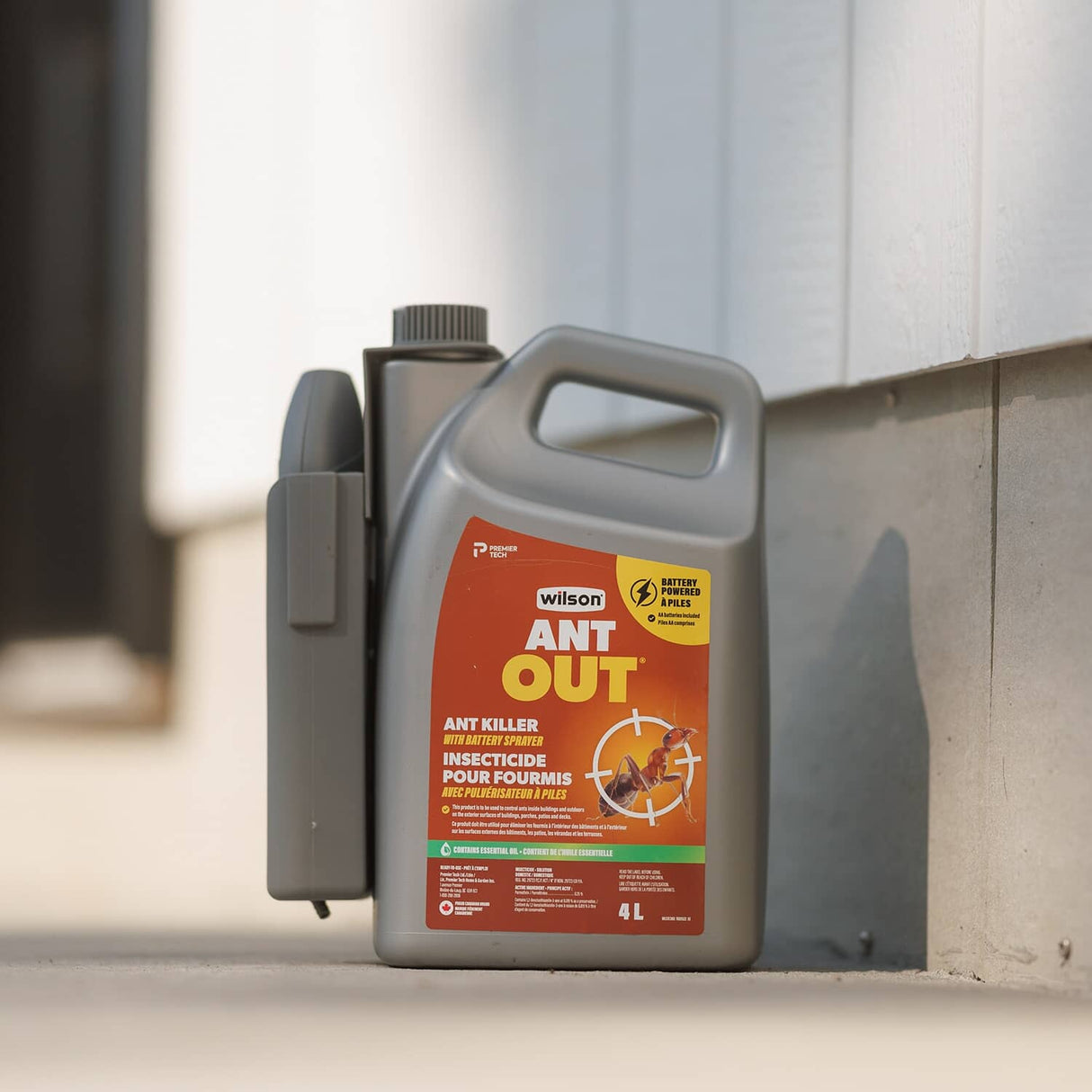 AntOut Ant Killer - with Battery Powered Sprayer, 4 L