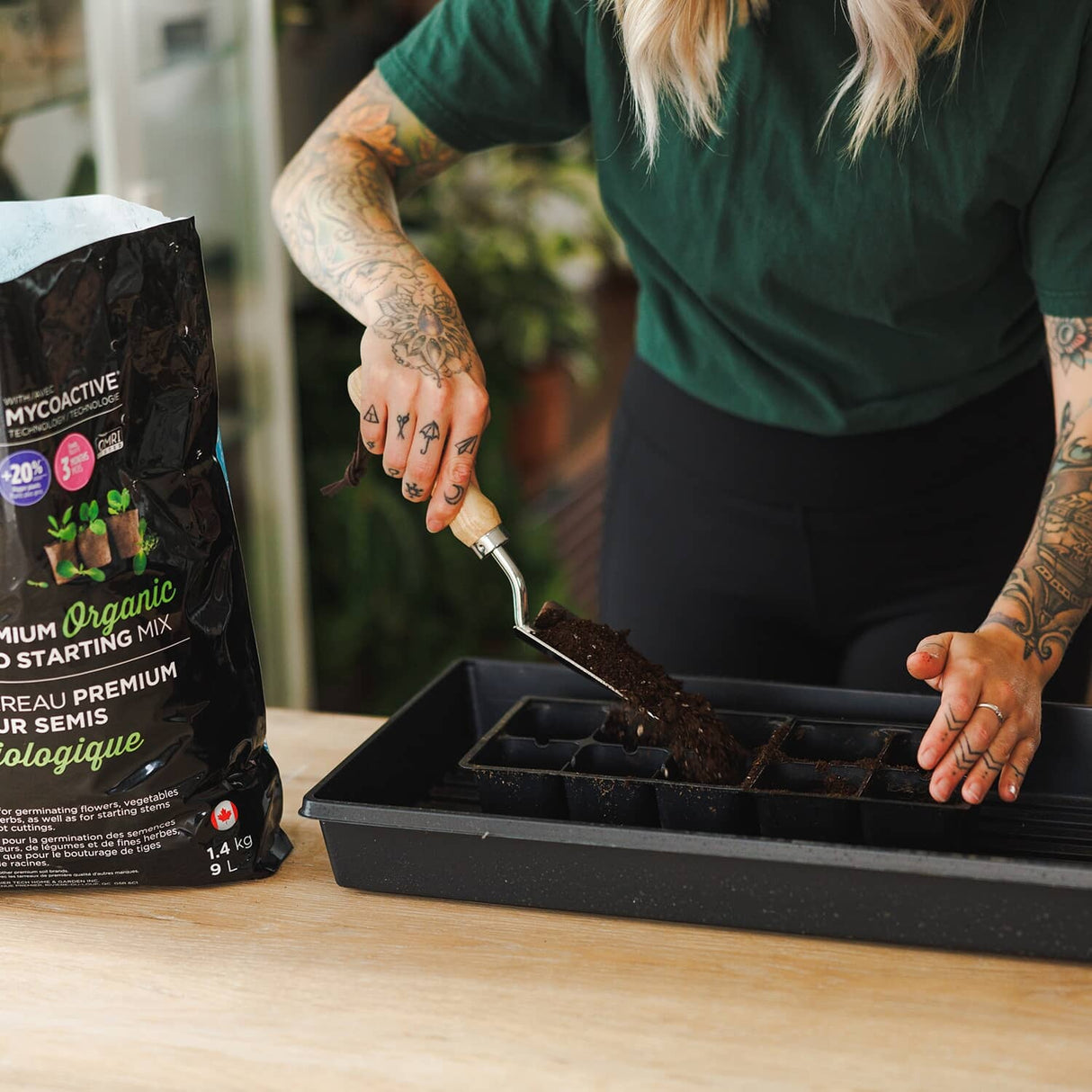 Organic Seed Starting Potting Soil Mix - 9 L