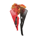 66" 3-in-1 Leaf Rake with 24 Plastic Tines
