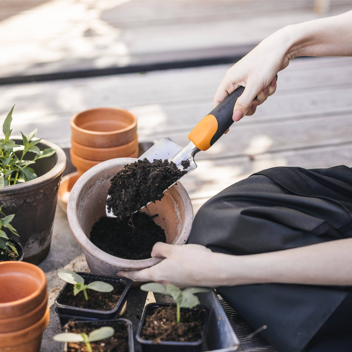 Ergo Hand Trowel, with Ergonomically designed Handle