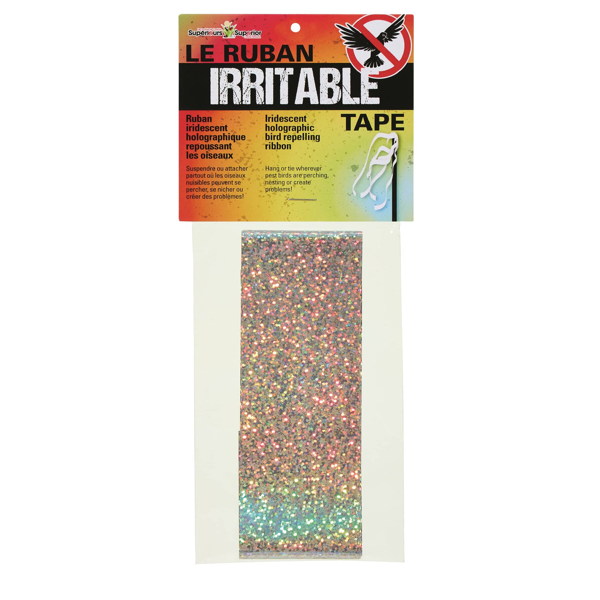 Irridescent Bird Repellent Tape - 25'
