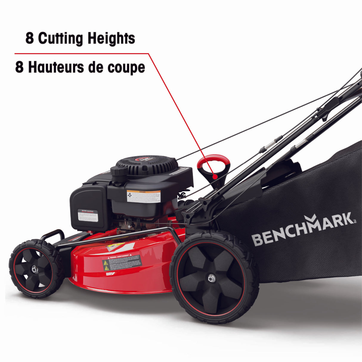 200cc Self-Propelled Gas Lawn Mower - with Variable Speed & Electric Start, 22"