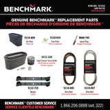 42" 16HP Gas-Powered Hydrostatic Lawn Tractor